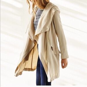 NWT SILENCE + NOISE WAYLIN ASYMMETRICAL PARKA, SMALL